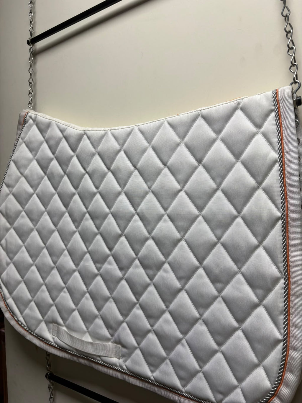 Saddle Pad white