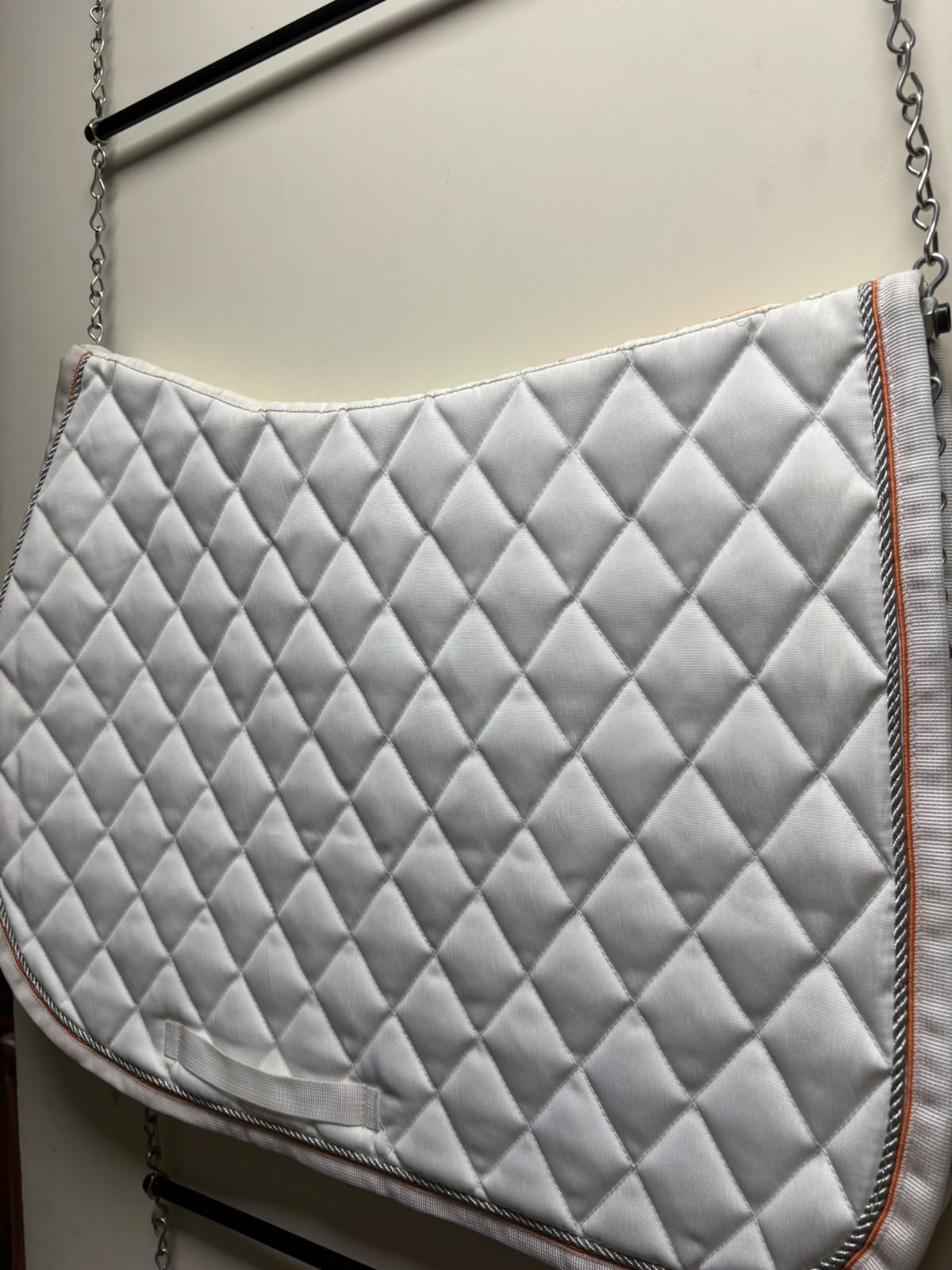 Saddle Pad white